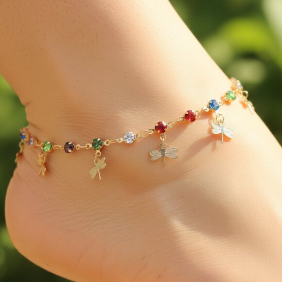 Jewelry - "Handmade Anklet – Elegant & Delicate Jewelry for Women | UNVRC1253